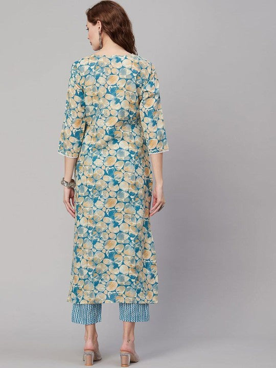 Stylish kurti with Pant set for style and comfort!