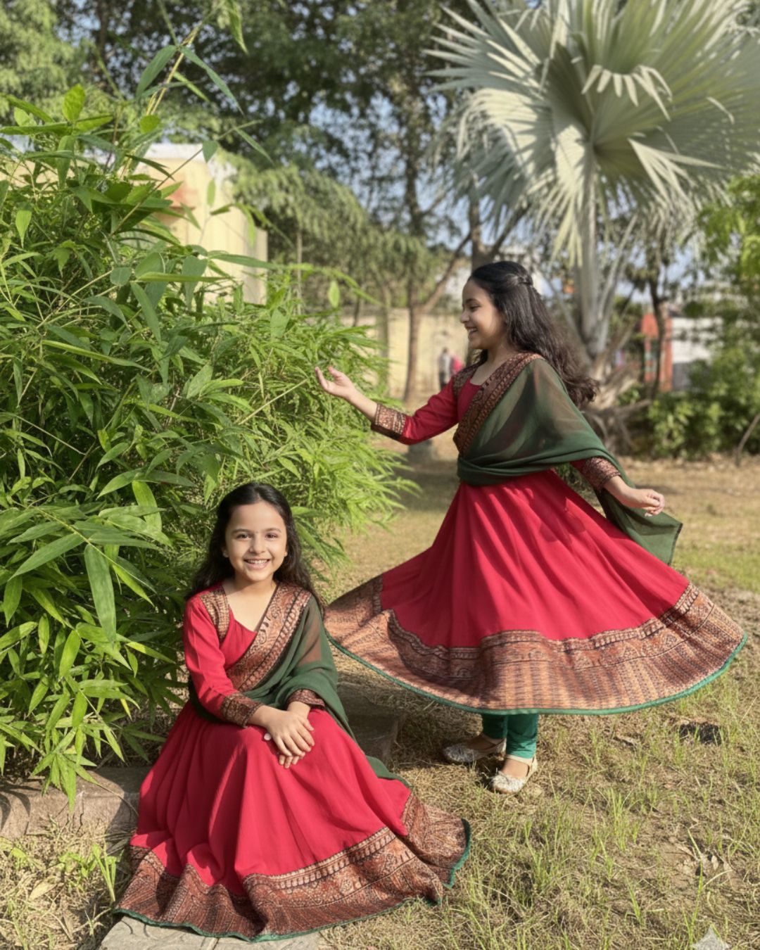 Luxury Kids Ethnic Anarkali