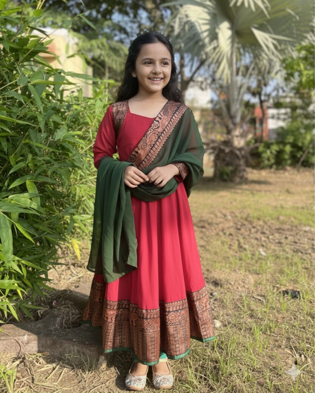 Luxury Kids Ethnic Anarkali