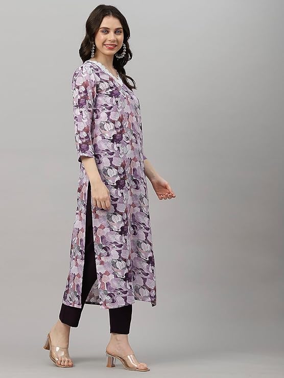 Must-Have Two-Piece Rayon Kurti for Every Occasion!