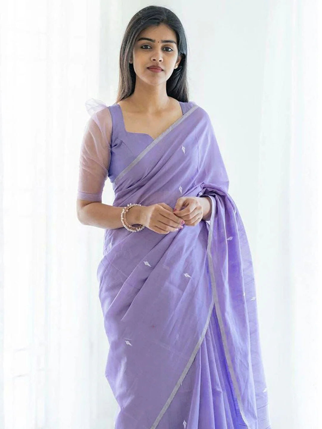 Soft Lilen Slab Saree  Perfect for Festive and Cultural Celebrations