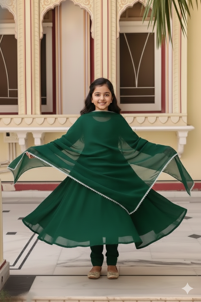 Little Queen Anarkali Dress