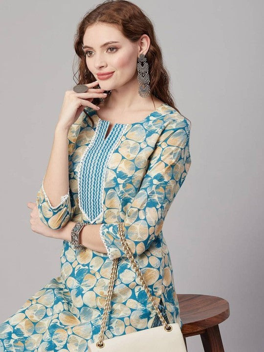 Stylish kurti with Pant set for style and comfort!