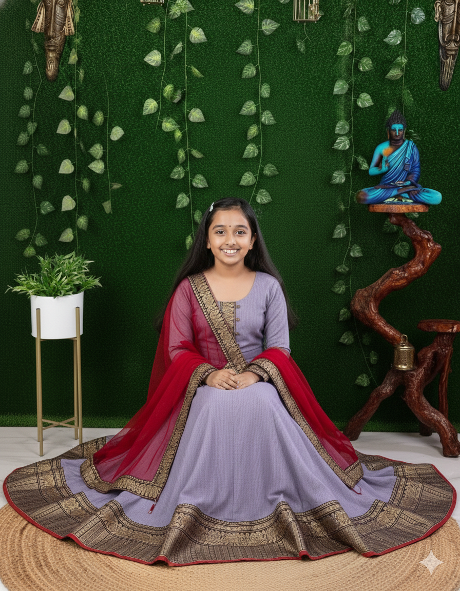 Graceful Festive Couture for Girls