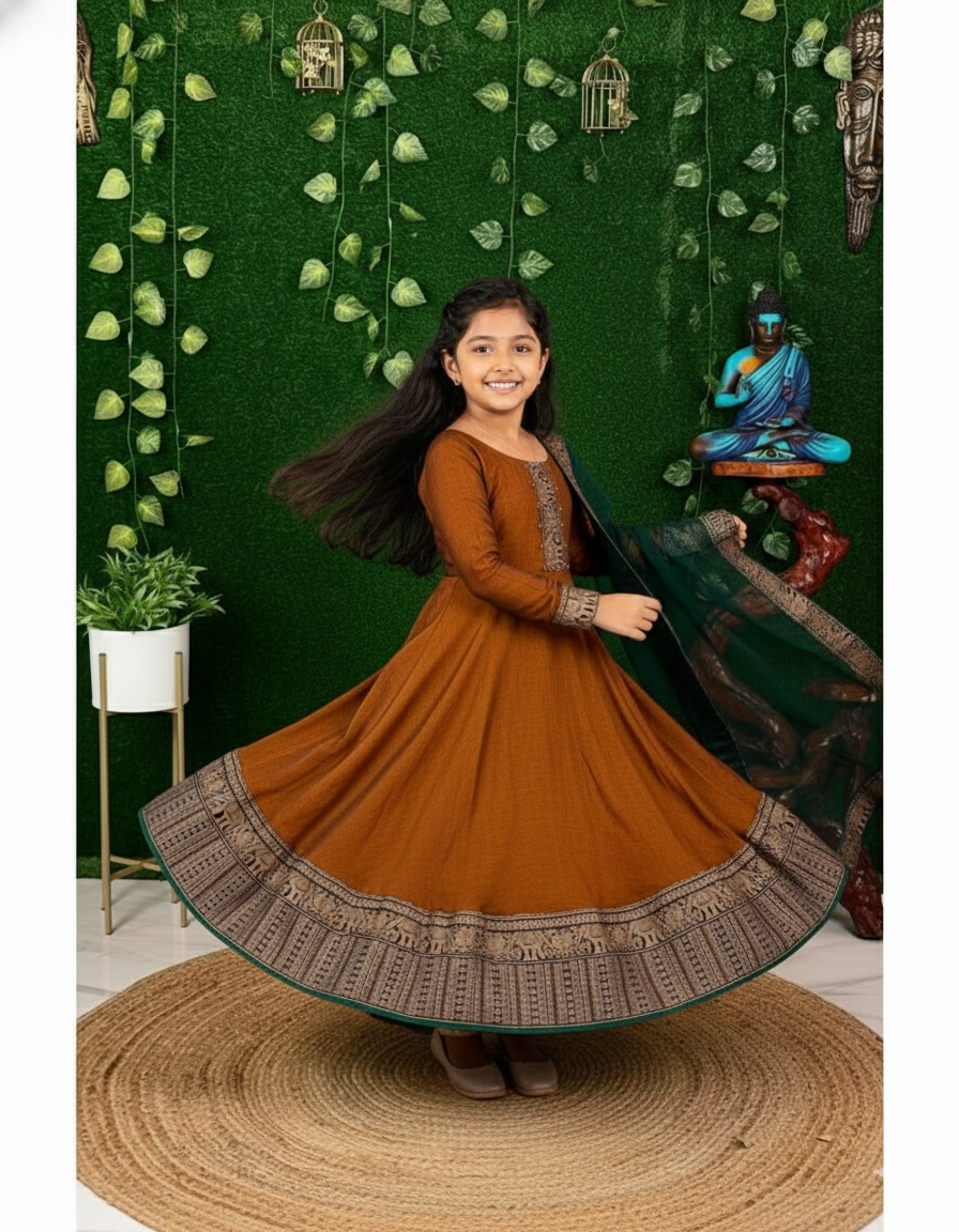 Graceful Festive Couture for Girls