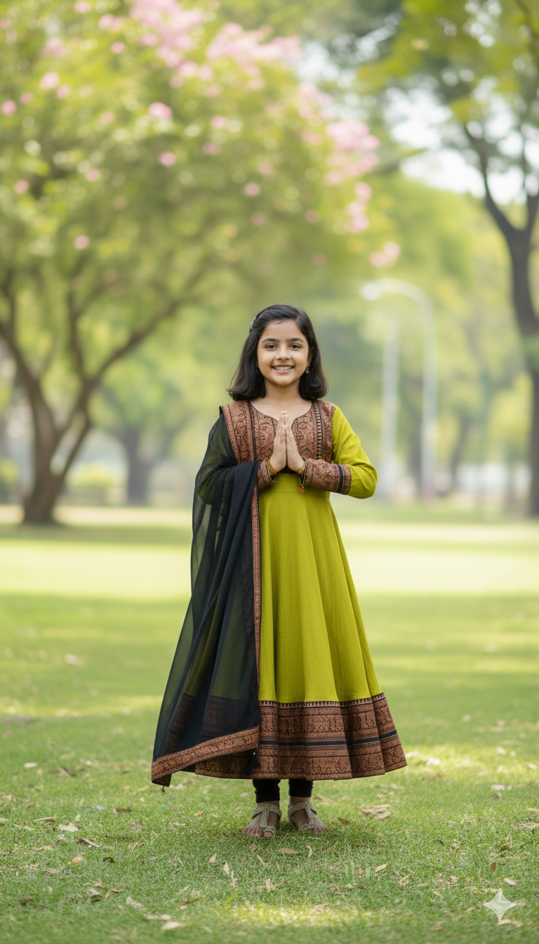 Mini Ethnic Royal Anarkali
