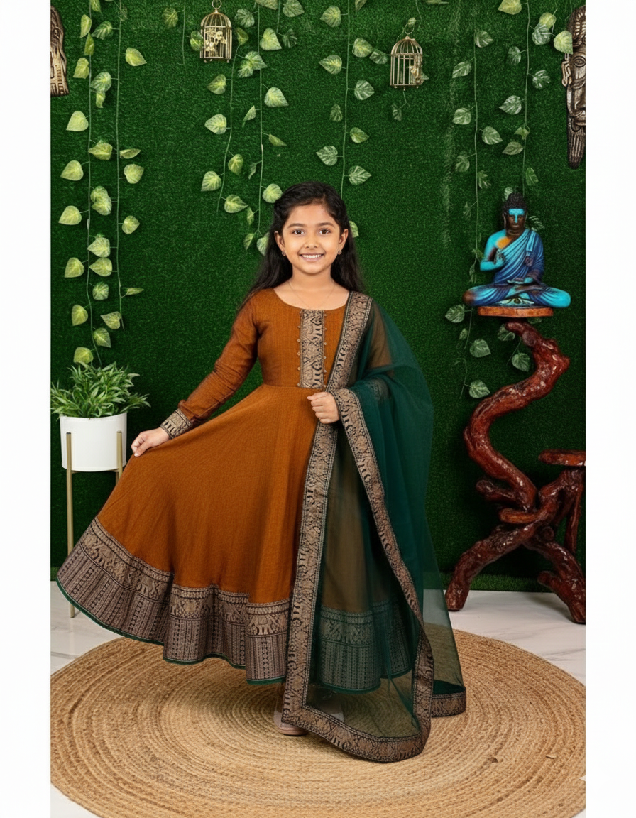 Graceful Festive Couture for Girls