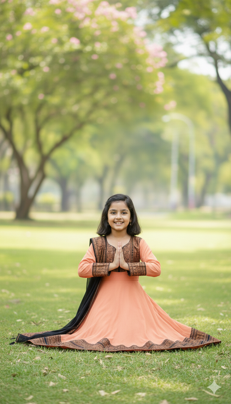 Mini Ethnic Royal Anarkali