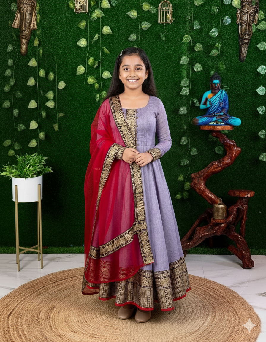 Graceful Festive Couture for Girls