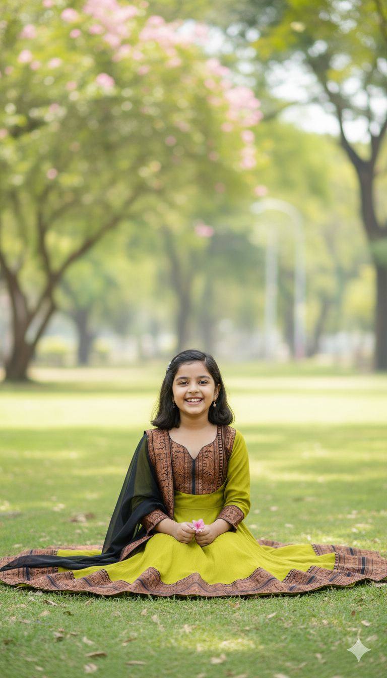 Mini Ethnic Royal Anarkali