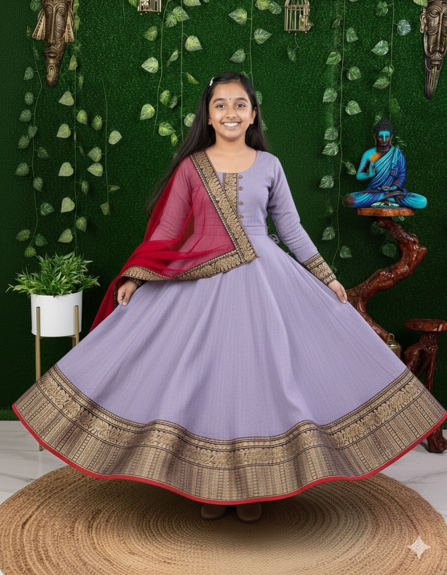Graceful Festive Couture for Girls
