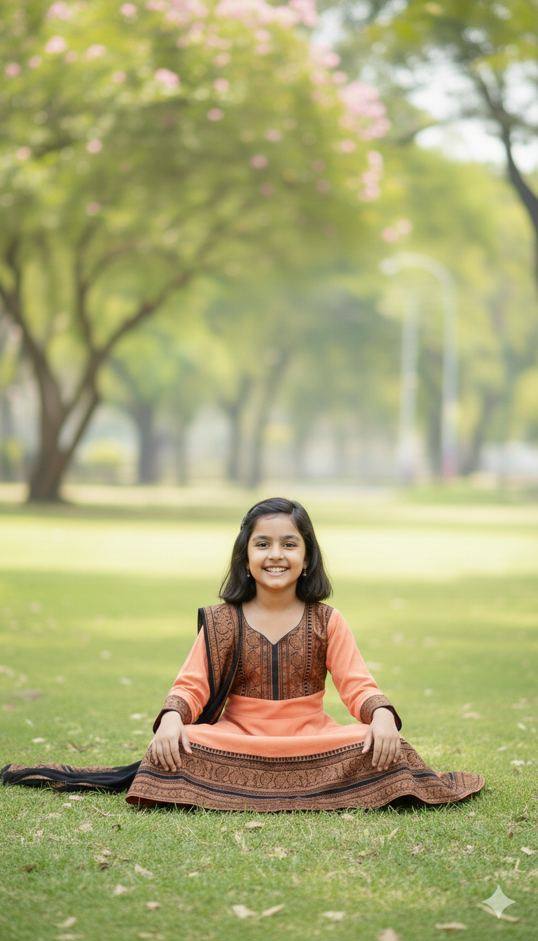 Mini Ethnic Royal Anarkali