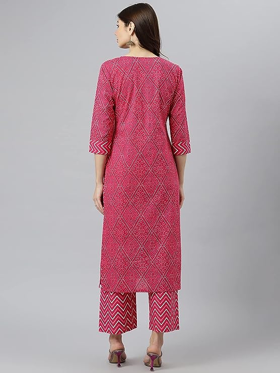 Presenting Beautiful Printed  Kurti with Pant Set