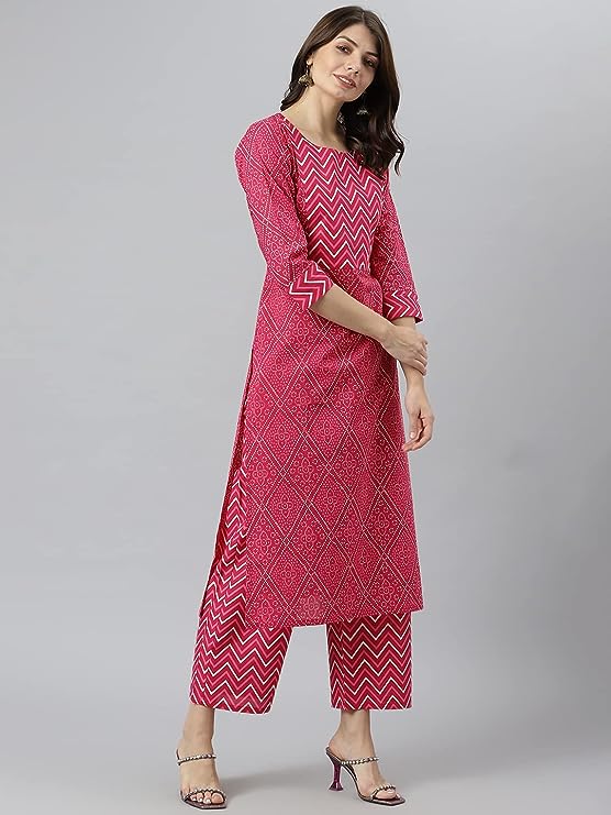 Presenting Beautiful Printed  Kurti with Pant Set