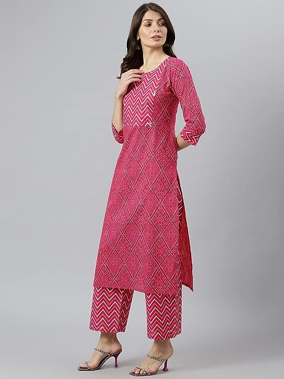 Presenting Beautiful Printed  Kurti with Pant Set