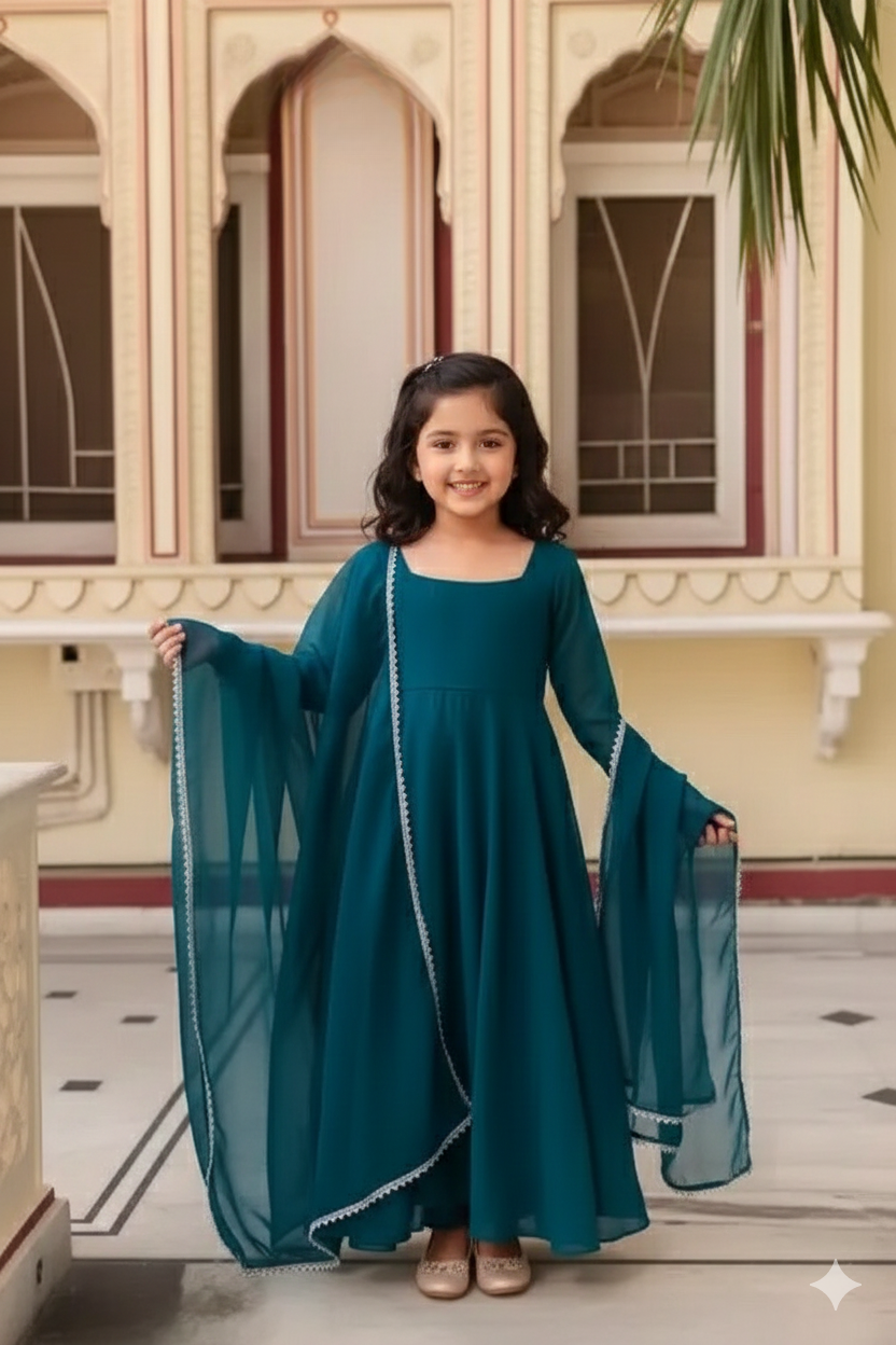 Little Queen Anarkali Dress
