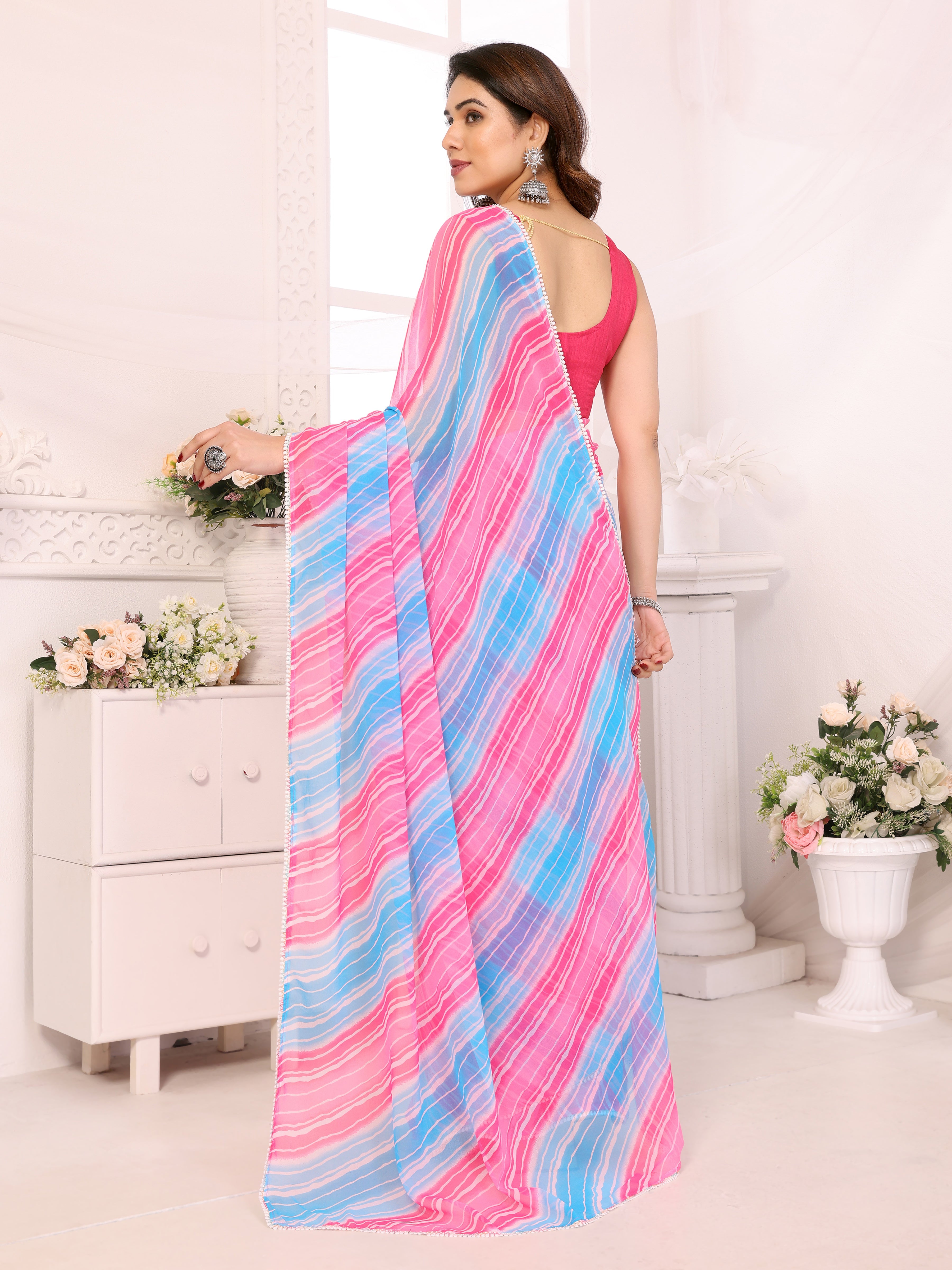Ready to Wear Printed Daily Wear Georgette Saree