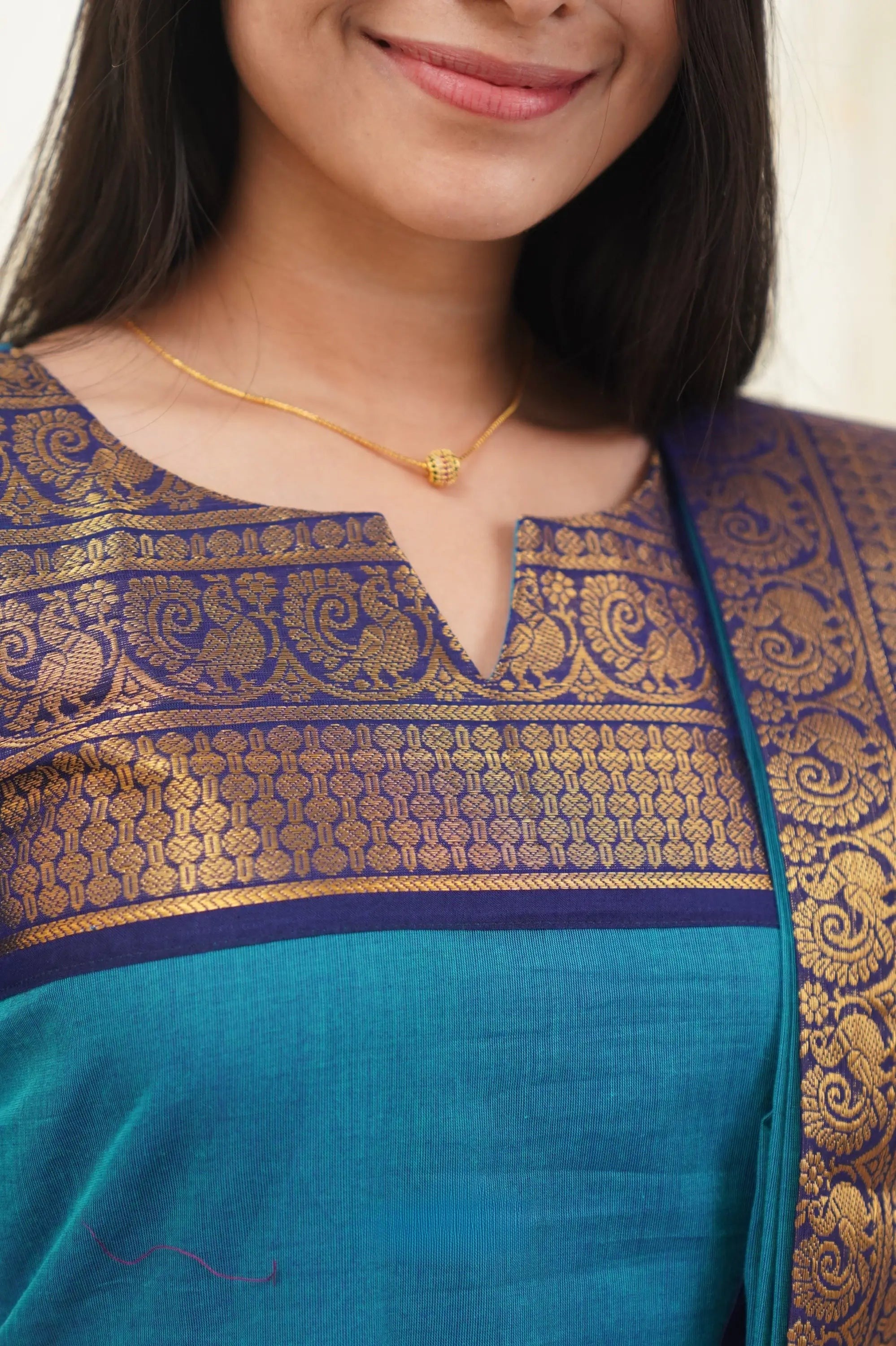 Women's Chanderi Cotton Kurta Dupatta Set