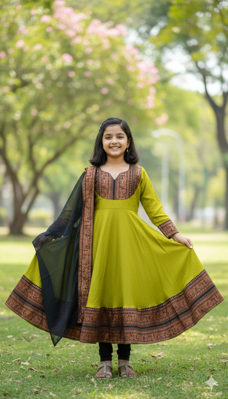 Mini Ethnic Royal Anarkali