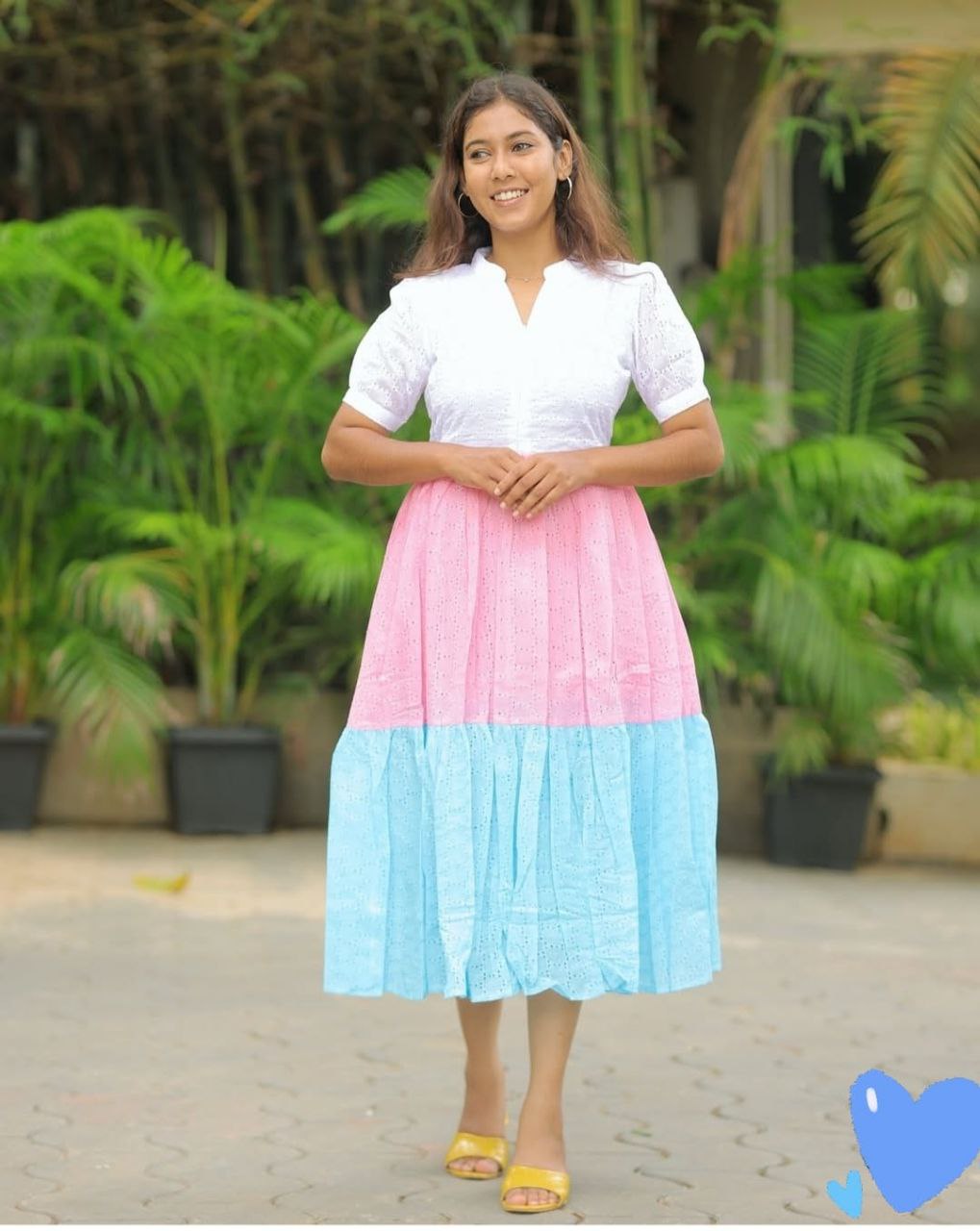 Twirl-Ready Cotton Dress